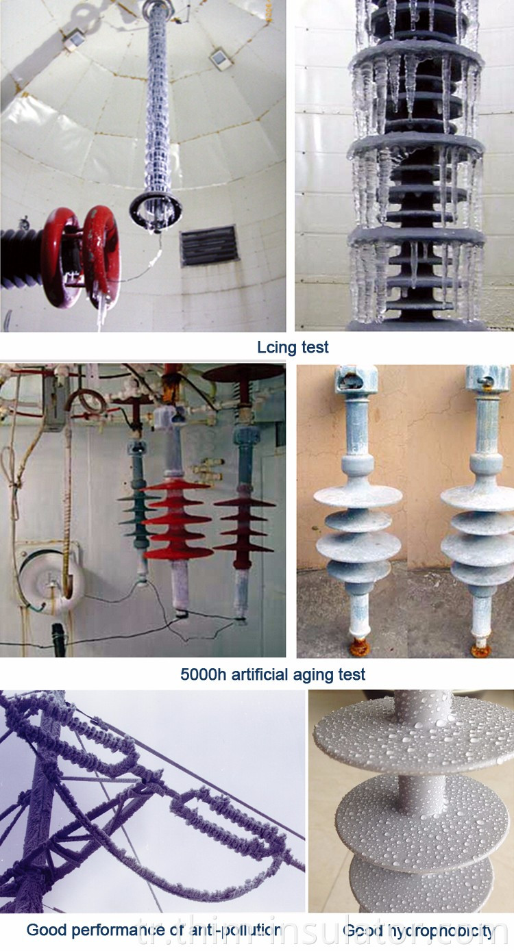 High Voltage Pin Composite Insulator